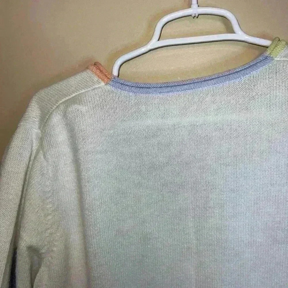 VINTAGE SQUARE COLORFUL CARDIGAN - Picture 4 of 12